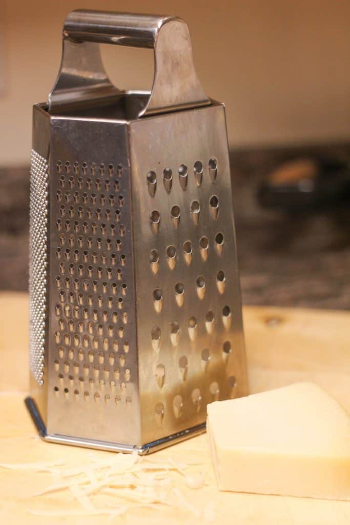 Metal cheese grater-my favorite kitchen tools