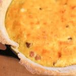 A which cooked in a cast iron skillet