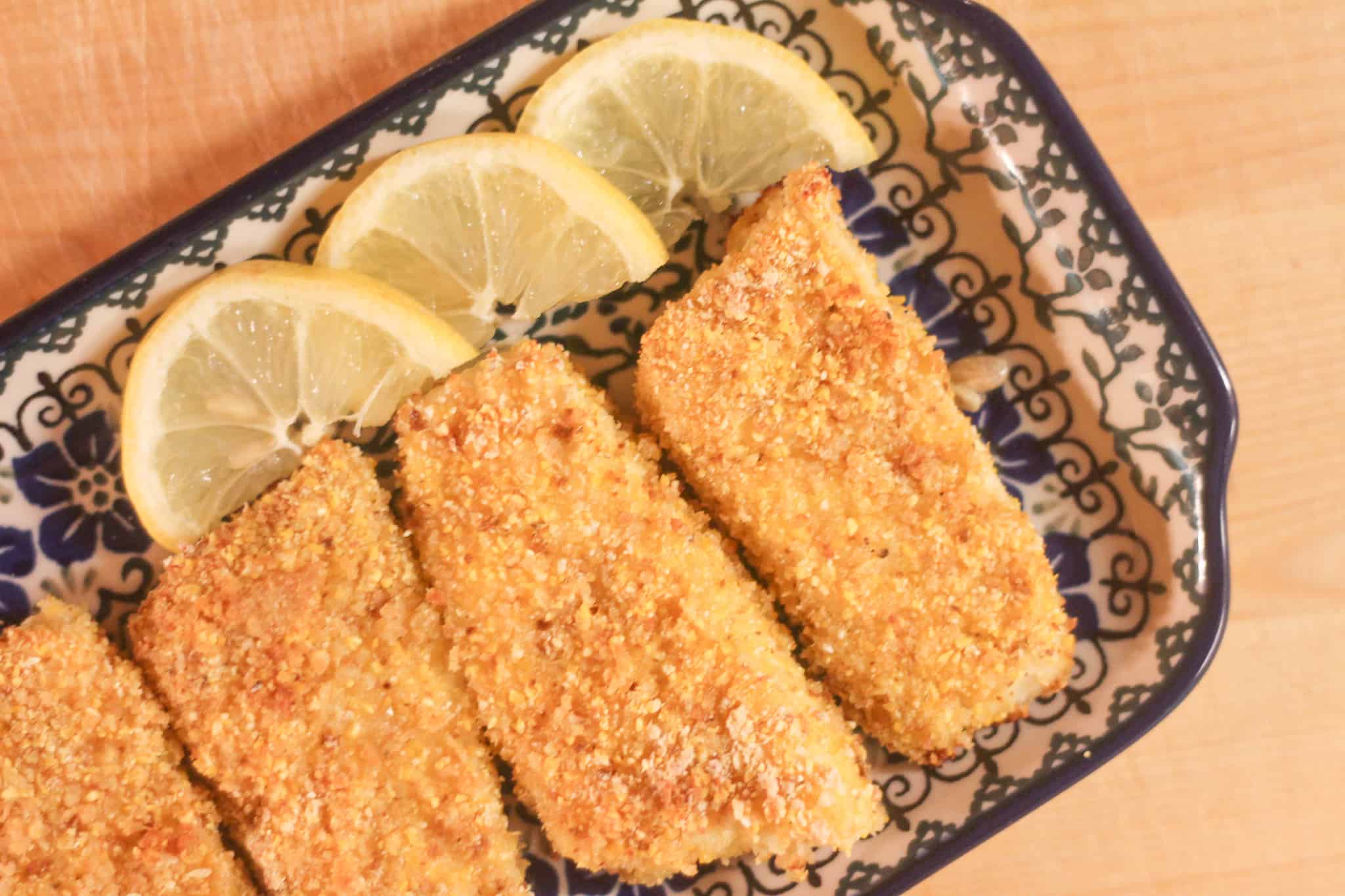 Baked Fish Sticks Rosehips & Honey
