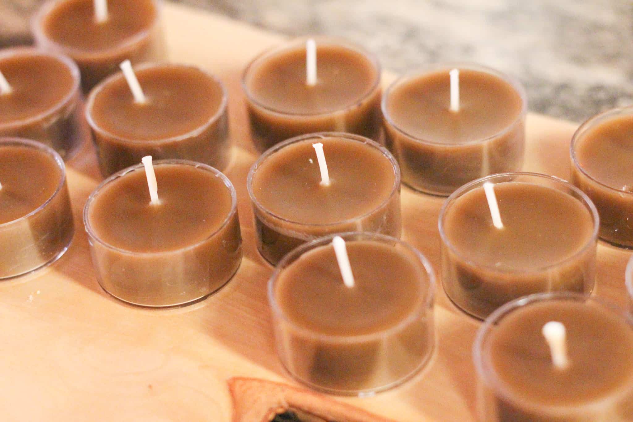 DIY Tea Light Candles